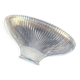 Abat-jour en verre holophane, design vintage