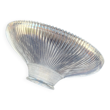 Holophane glass lampshade, vintage design