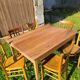 Table de ferme en merisier vers 1930