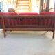 Fully restored 3-seater Scandinavian teak bench