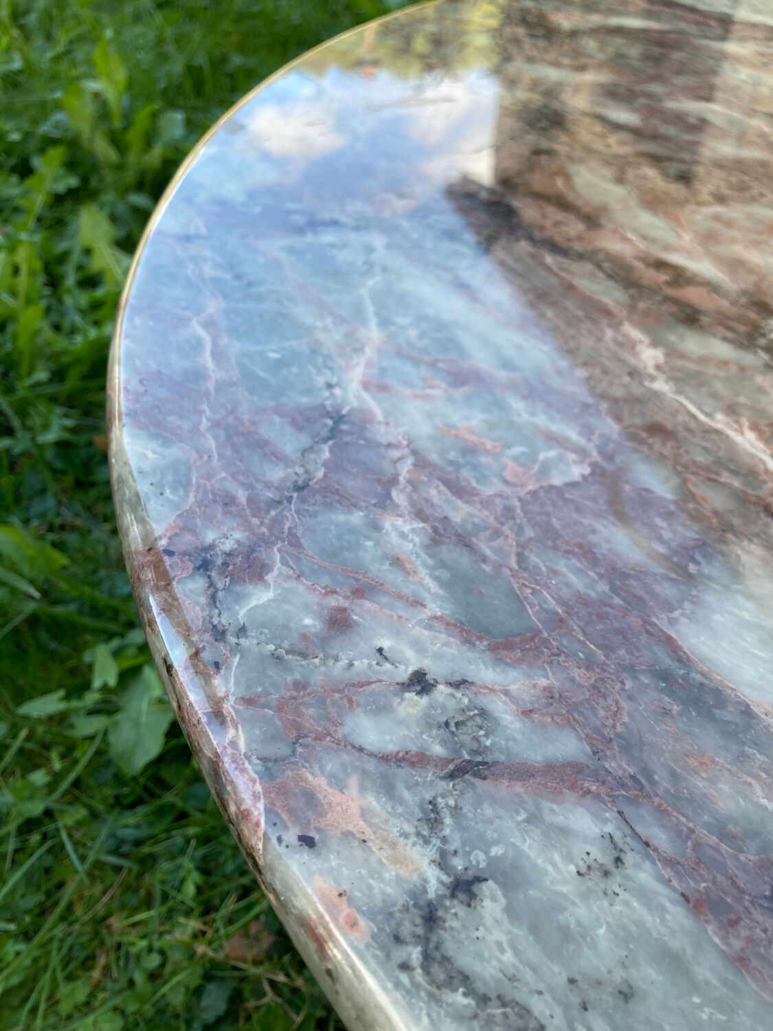 Marble coffee table Roche Bobois