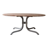 Pink marble coffee table, 1970