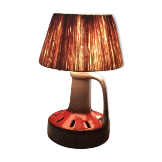 Ceramic floor lamp from the 70s