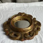 Miroir en bois sculpté de style rococo