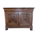 Louis Philippe solid walnut buffet