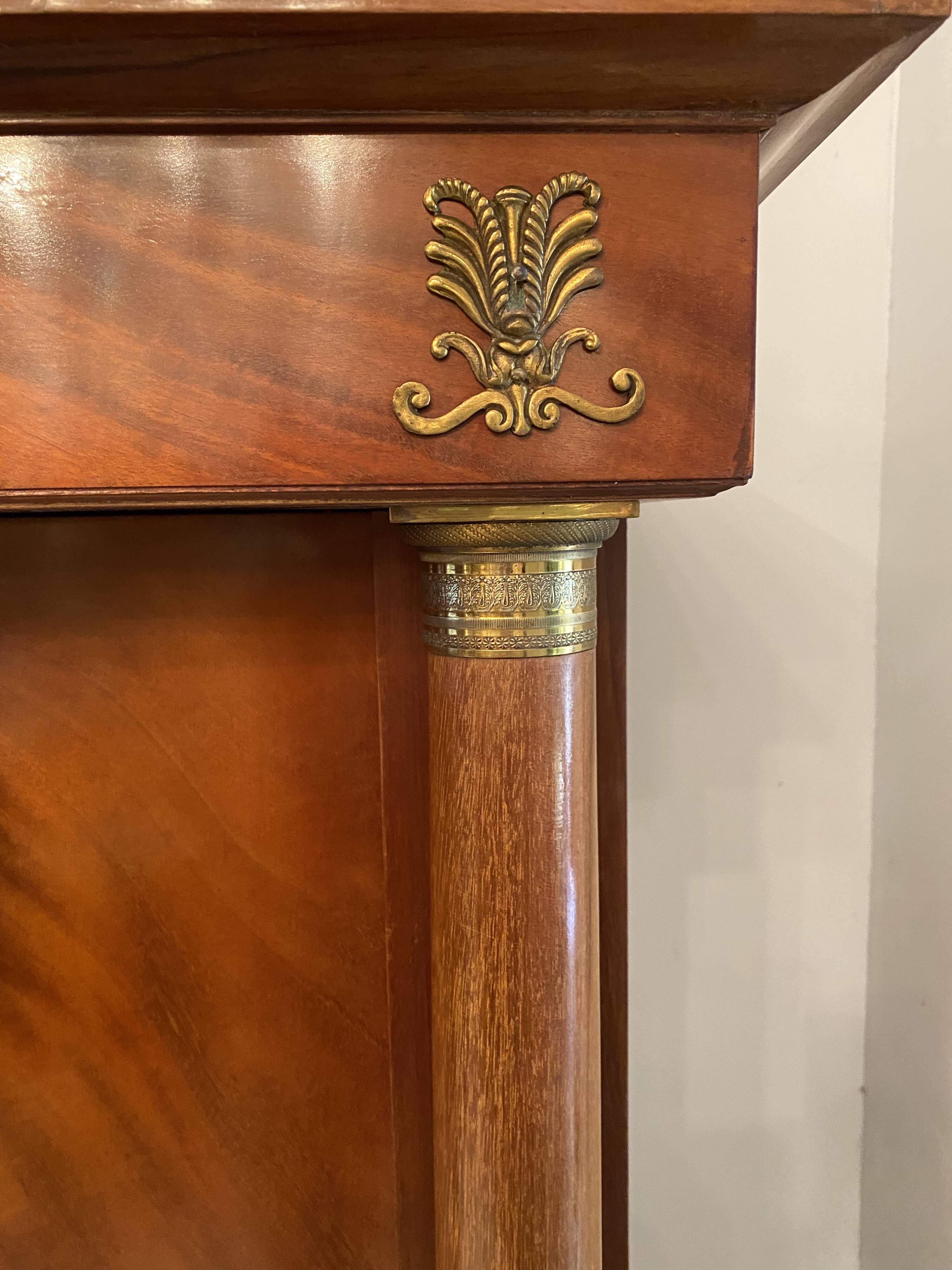 Small Empire Style Storage Cabinet