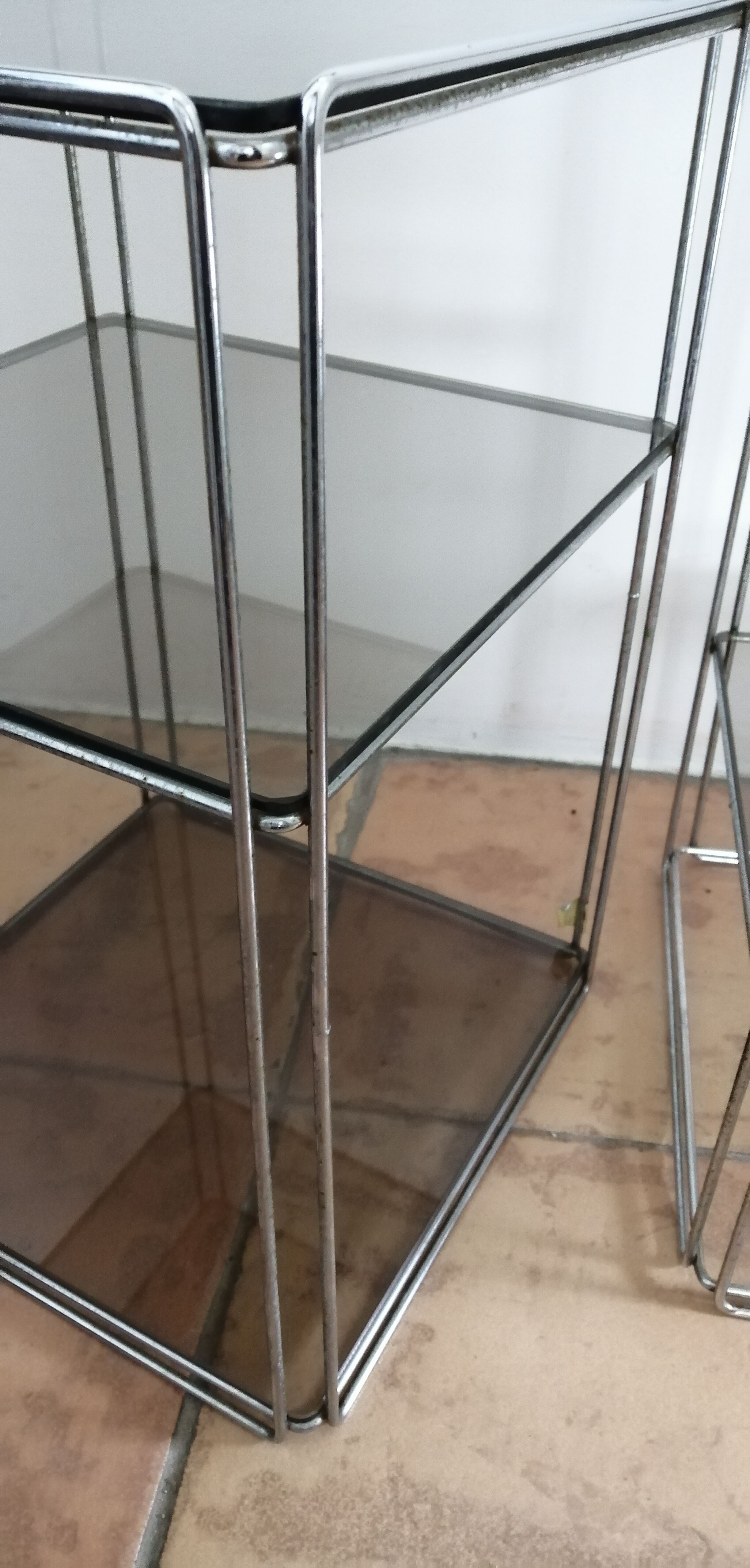 Side tables by designer Max Sauze 60/70