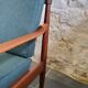 Vintage Scandinavian 3-seater canapé in solid wood
