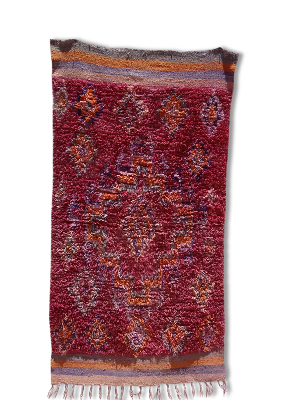 Berber Morocco purple rain - mat Azilal 104 x 194 cm