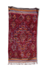 Berber Morocco purple rain - mat Azilal 104 x 194 cm