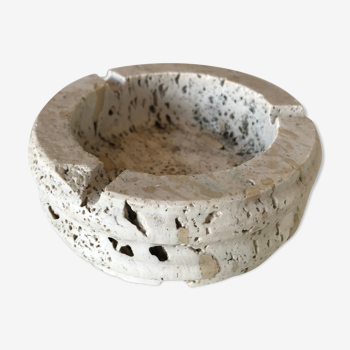 Travertine ashtray design 70 years