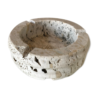 Travertine ashtray design 70 years