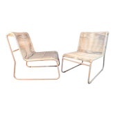 Fauteuils scoubidou 1980s