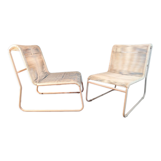 Fauteuils scoubidou 1980s