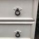 Commode vintage blanche