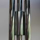 Gaetano Sciolari attr. four arm Murano glass chrome chandelier, 1970s