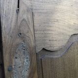 Antique oak doors