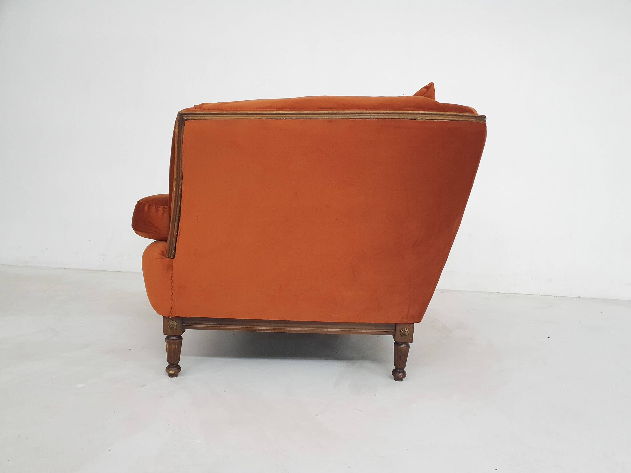 Art deco 2-seater sofa, The Netherlands 1940's