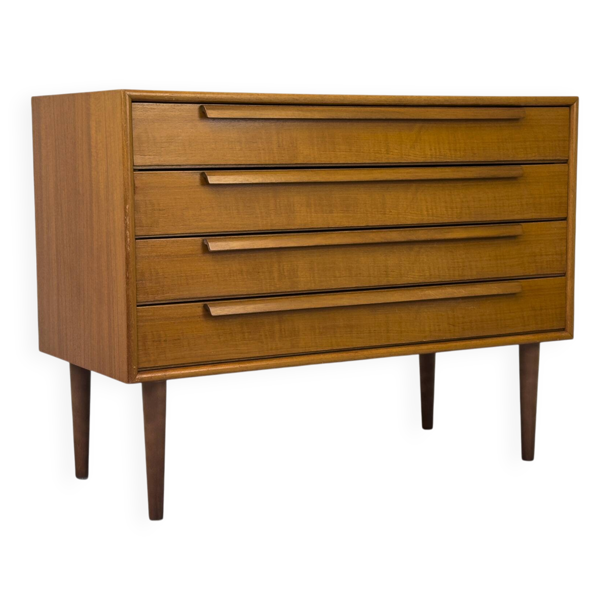Teak chest of drawers from WK Möbel, 1960s