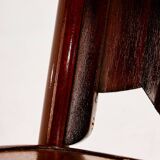 MK8961 Restored beech rocking chair by Gustav Siegel for Jacob & Josef Kohn