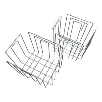 Vintage Willi Glaeser Magazine Rack Set for TMP 1980s
