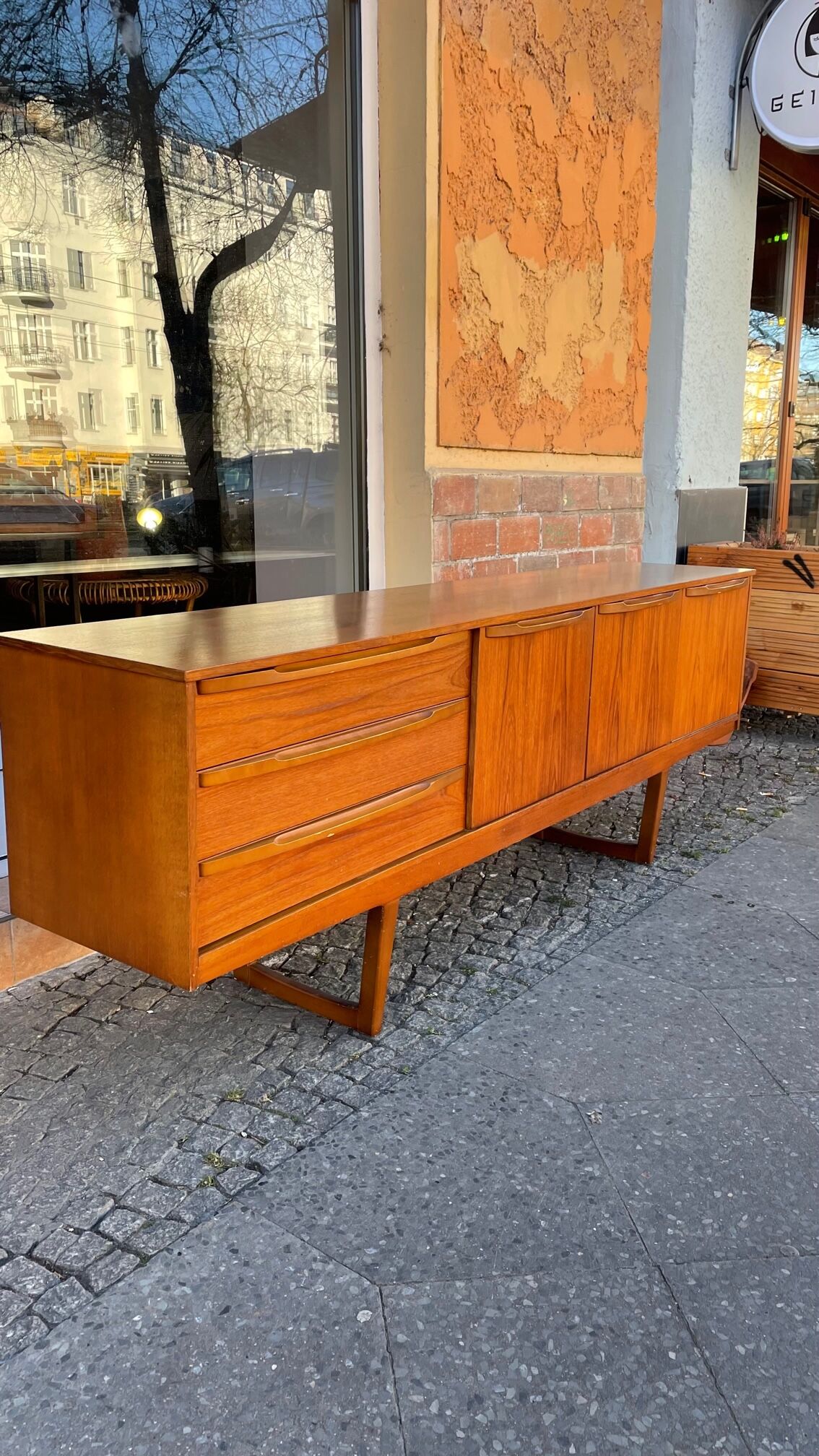 Teak row from the 60s