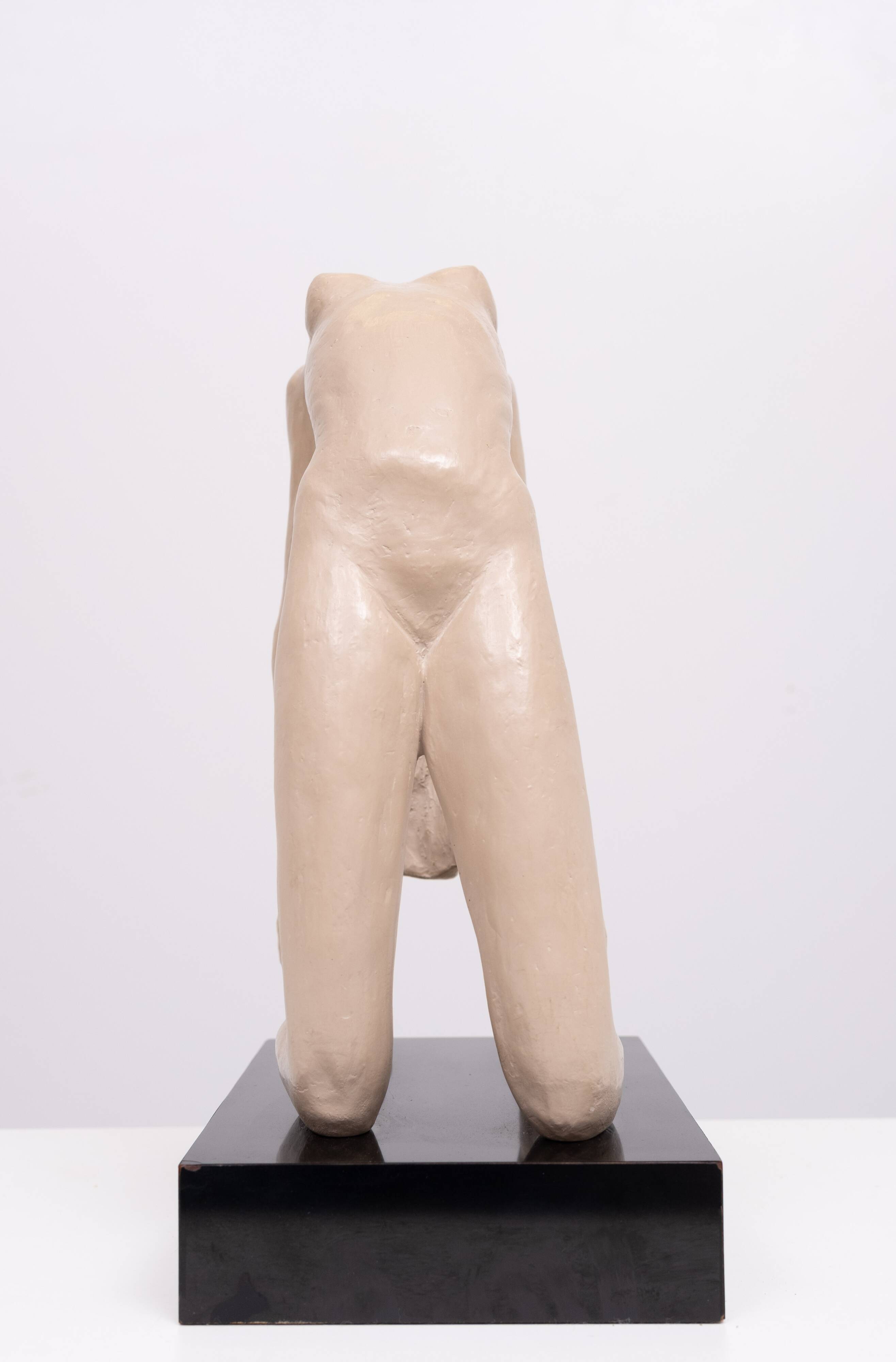 Austin production nude Lady “rebirth” statue Jean Pierre Renard sculpture