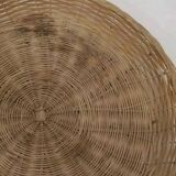 Set of 3 Vintage Rattan Baskets
