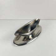 Letang Remy stainless steel sauce boat, 20th century