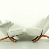 Congo & Pinguin Lounge Chair by Theo Ruth for Artifort, the Netherlands, 1957