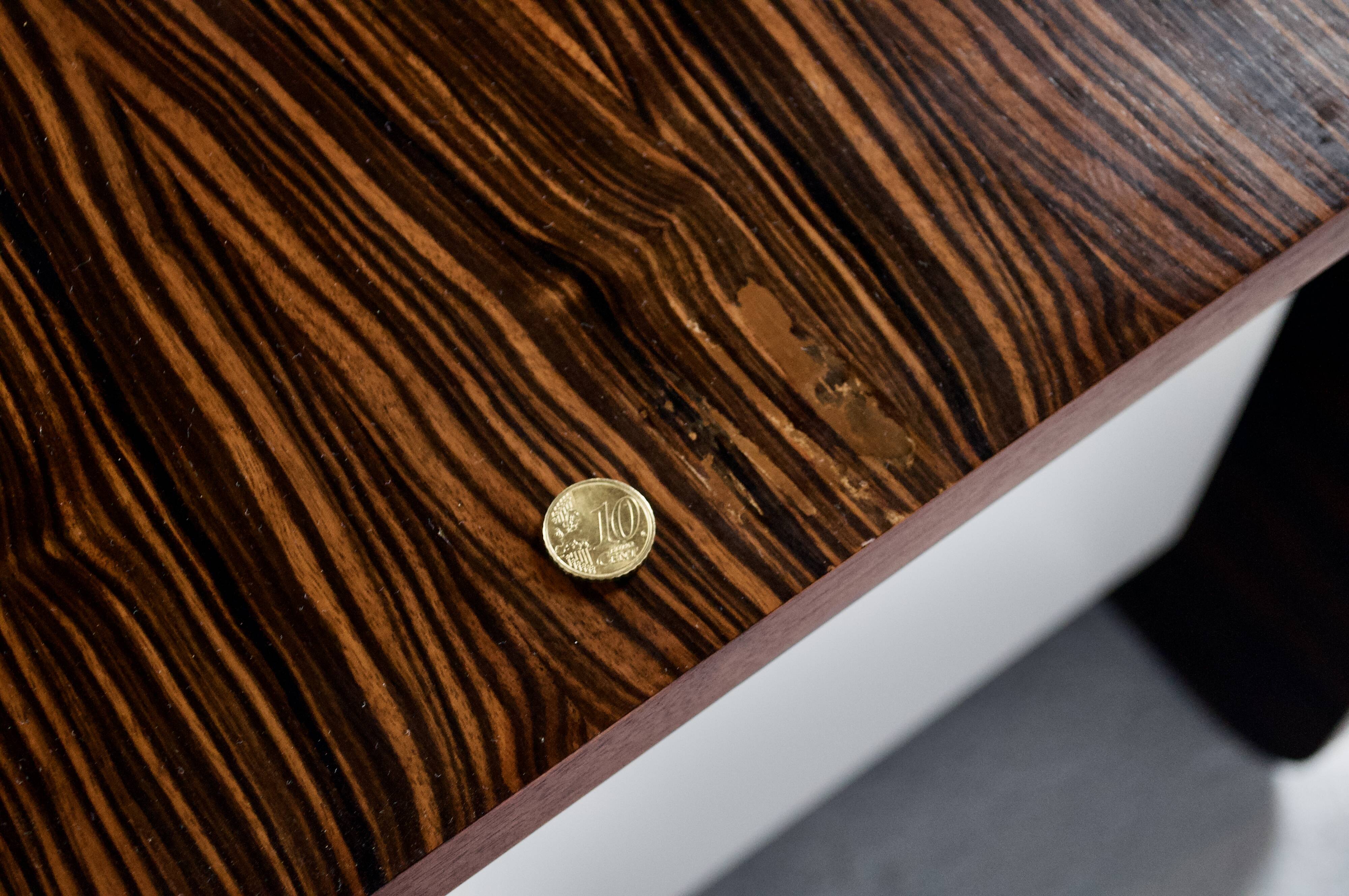 ROSEWOOD DESK MICHEL BOYER TFM EDITION 1970s ROTHSCHILD BANK