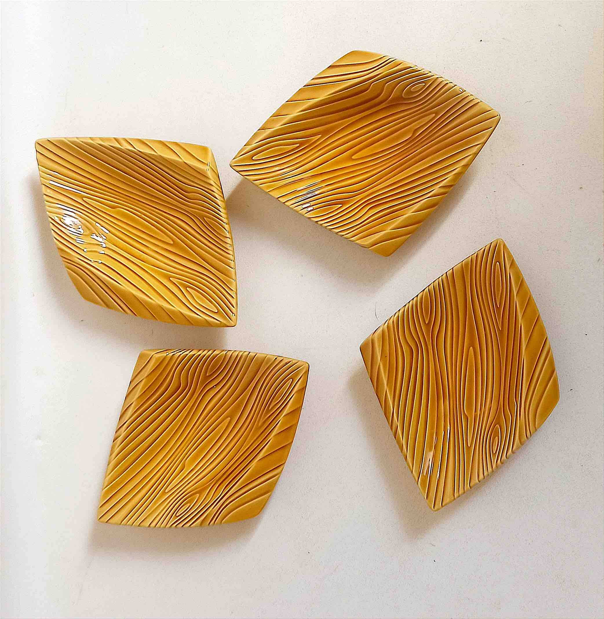 Set of 4 ceramic bowls Verceram France