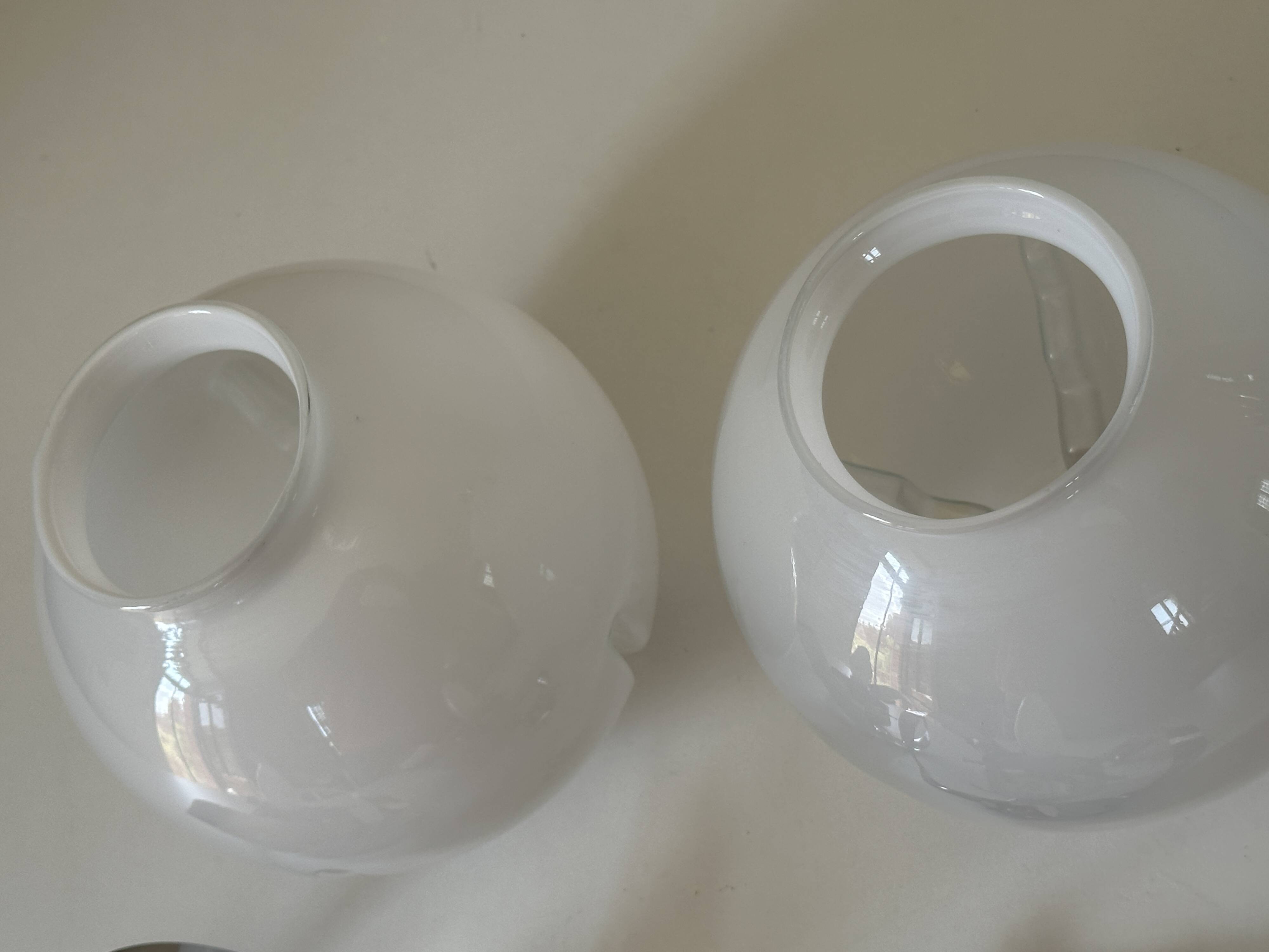 Pair of vintage design wall lights from the 70s