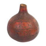 Carved calabash