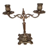 Chandelier deux feux en laiton