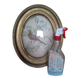 Antique oval curved glass frame 46/36c