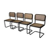 Cesca design chair b32 model in black set of four