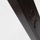 Floor lamp in steel black floor marked "E".