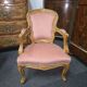 Child's armchair in Louis-Philippe style in walnut, second half of the 20th century.