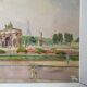 watercolor "Tuileries Garden in Paris"
