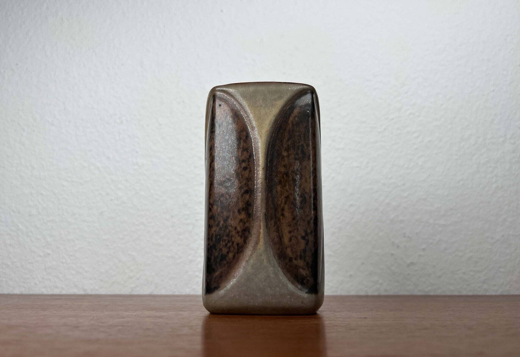 Danish studio pottery vase from the mid-century by Marianne Starck for Michael Andersen, Bornholm, 1960s.
