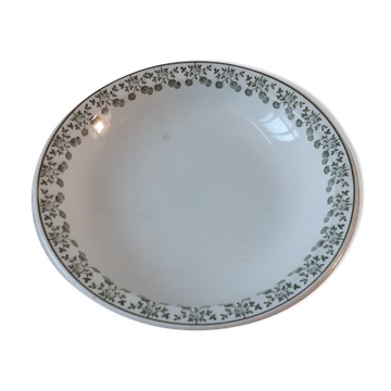 Hollow dish Saint-Amand XIXth