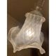 Italian Style Murano Glass in Transparent and Sand Chandelier by Simoeng