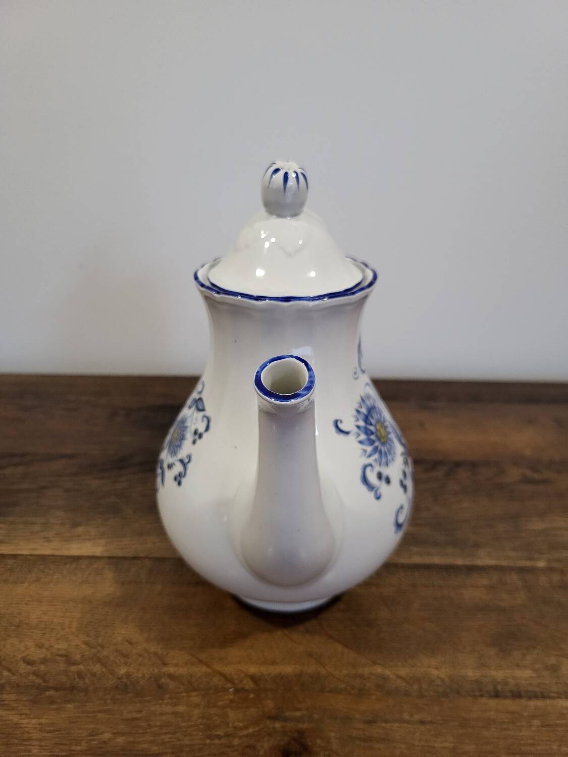 Blue Thistles Coffee Maker