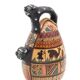Peruvian artisanal pottery, feline handles, Cusco, Peru, 80s