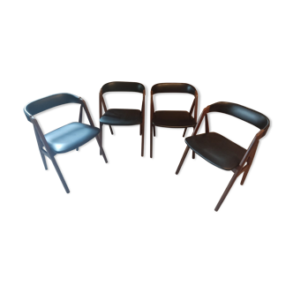Lot de 4 chaises scandinave