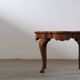 Vintage Figured Burr Walnut Pie Crust Coffee Table, 1920s