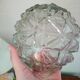 Abat jour tulipe en verre vintage