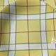 Dessert plates Salins France towel pattern from the 50s-60s.