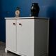 Retro commode with shelves Art Deco painted wood